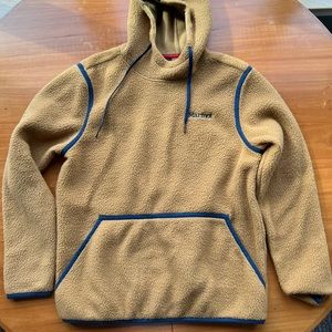 Marmot oversized fleece pullover sweatshirt, size large